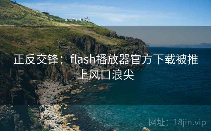 正反交锋:flash播放器官方下载被推上风口浪尖 正反交锋:flash播放器官方下载被推上风口浪尖