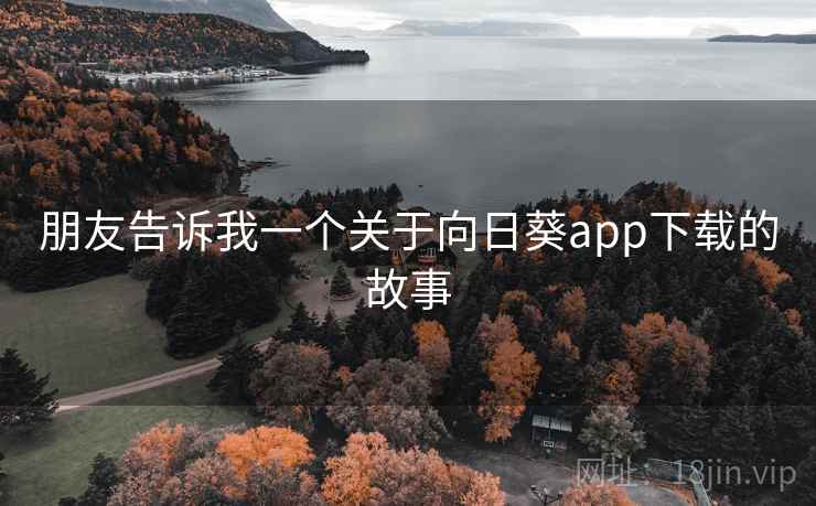 朋友告诉我一个关于向日葵app下载的故事